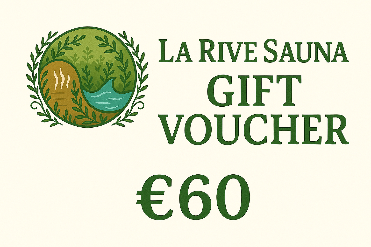 La Rive Sauna Gift Voucher